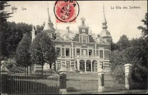 Ak Spa Wallonien Lüttich, La Villa des Sorbiers