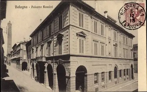Ak Bologna Emilia Romagna, Palazzo Rossini