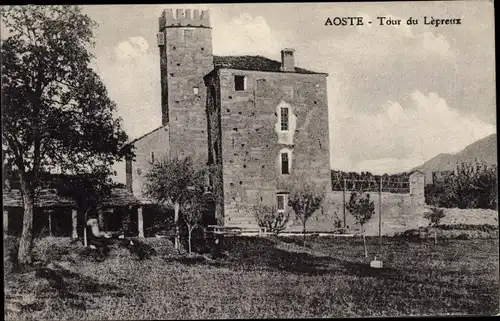 Ak Aosta Aostatal, Tour du Lepreux, Torre del Lebbroso