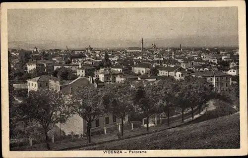 Ak Vicenza Veneto Venetien, Panorama