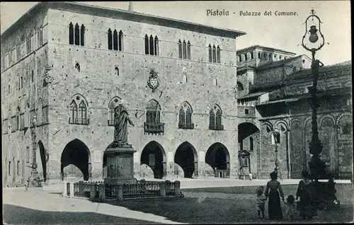 Ak Pistoia Toscana, Palazzo del Comune
