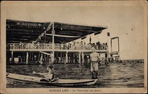 Ak Lido di Venezia Veneto, La Terrazza sul mare