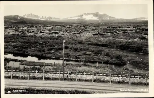 Ak Snøhetta, Landschaftsblick, Berg