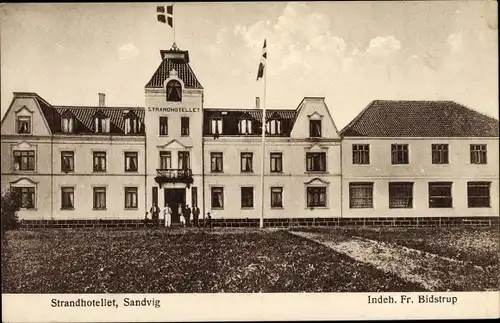 Ak Sandvig Bornholm Dänemark, Strandhotellet