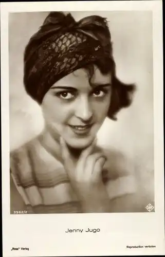 Ak Schauspielerin Jenny Jugo, Portrait