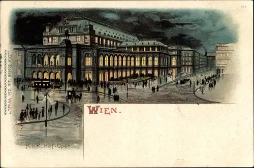Litho Wien, K. u. K. Hofoper