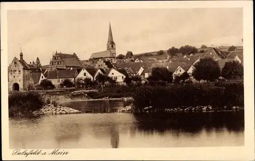 Ak Sulzfeld am Main im Kreis Kitzingen, Ortsansicht