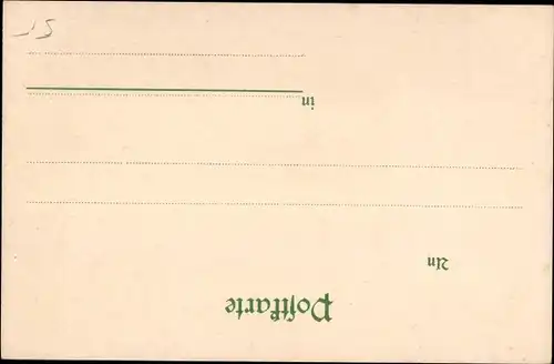 Litho Liebespaar, Spiel, Rauchender Mann, Zigarette