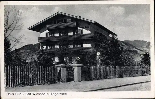 Ak Bad Wiessee in Oberbayern, Haus Lilie