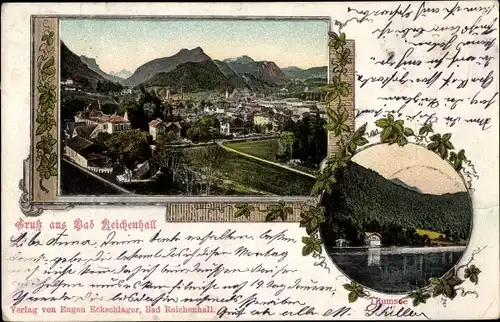 Ak Bad Reichenhall in Oberbayern, Totalansicht