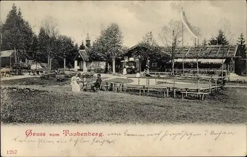 Ak Warngau in Oberbayern, Taubenberg, Gasthaus