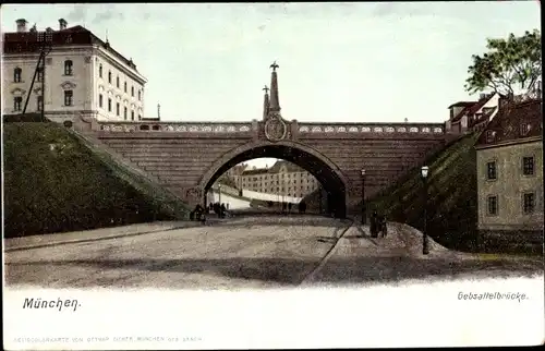 Ak München, Gebsattelbrücke