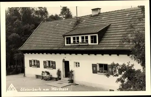 Ak Steinebach Walchstadt Wörthsee in Oberbayern, Gasthaus