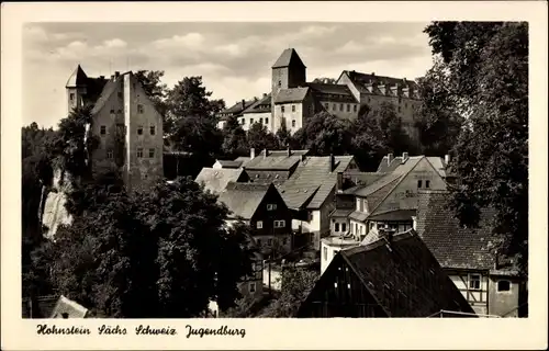 Ak Hohnstein Sächsische Schweiz, Jugendburg