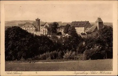 Ak Hohnstein Sächsische Schweiz, Jugendburg Schloss Hohnstein