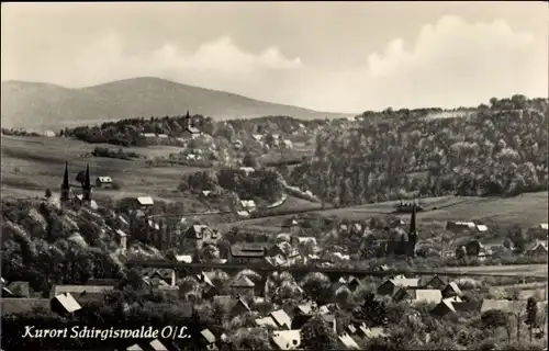 Ak Schirgiswalde Oberlausitz, Panorama