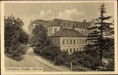 Ak Schneeberg im Erzgebirge, Seminar