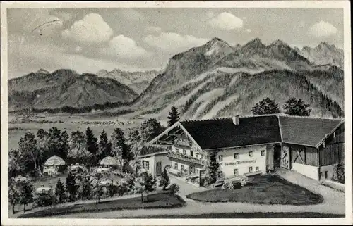 Ak Marquartstein im Chiemgau Oberbayern, Alpengasthof Westerbuchberg