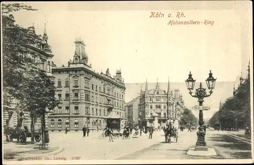 Ak Köln am Rhein, Hohenzollern-Ring