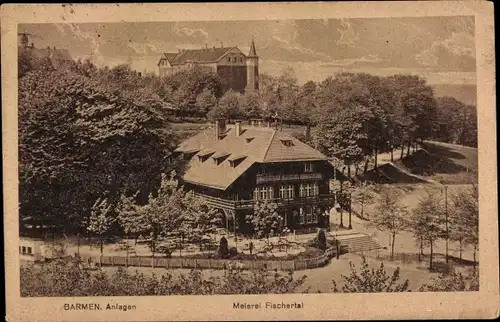 Ak Barmen Wuppertal, Anlagen, Meierei Fischertal