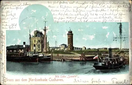 Ak Cuxhaven in Niedersachsen, Alte Liebe