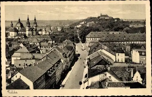 Ak Fulda in Hessen, Teilansicht