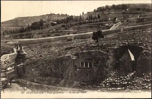 Ak Jerusalem Israel, Vue generale