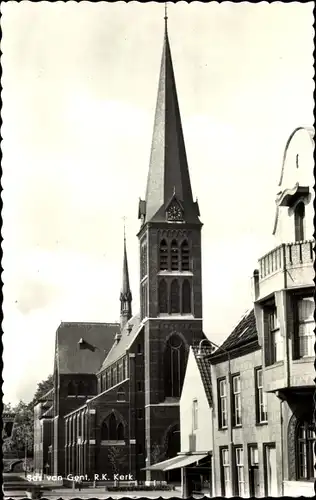 Ak Sas van Gent Zeeland, R. K. Kerk