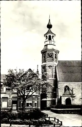 Ak Kattendijke Zeeland Niederlande, Ned. Herv. Kerk