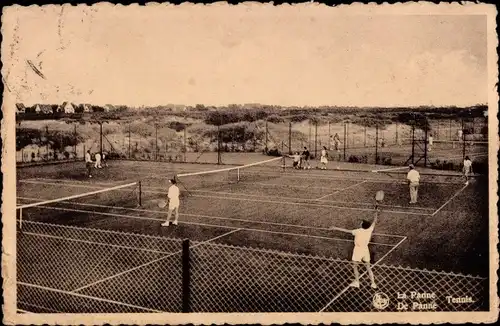 Ak La Panne De Panne Westflandern, Tennis