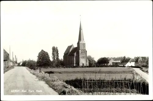 Ak Aerdt Rijnwaarden Gelderland, Ned. Herv. Kerk