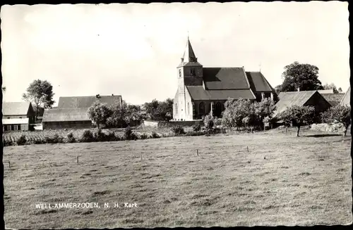 Ak Ammerzoden Gelderland Niederlande, N. H. Kerk