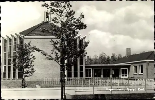 Ak Papendrecht Südholland, Geref. Kerk