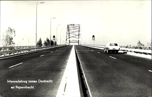 Ak Papendrecht Südholland, Merwedebrug tussen Dordrecht