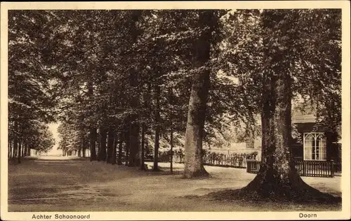 Ak Doorn Utrecht Niederlande, Achter Schoonoord