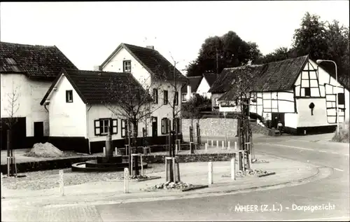 Ak Mheer Limburg Niederlande, Dorfpartie