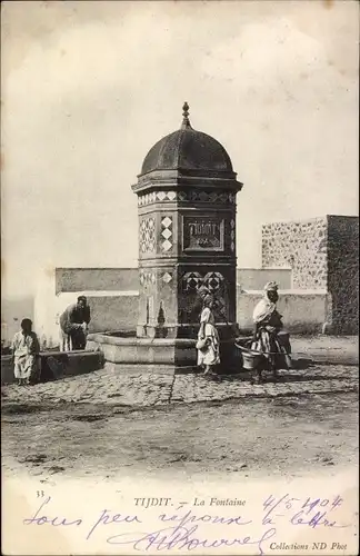 Ak Tijdit Tigditt Mostaganem Algerien, La Fontaine