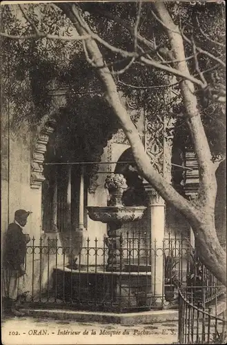 Ak Oran Algerien, Interieur de la Mosquee du Pacha