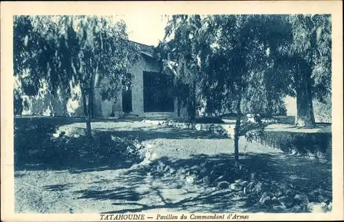 Ak Foum Tatahouine Tataouine Tunesien, Pavillon du Commandant d'Armes
