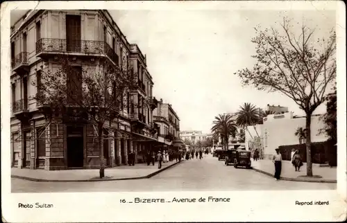 Ak Bizerte Tunesien, Avenue de France