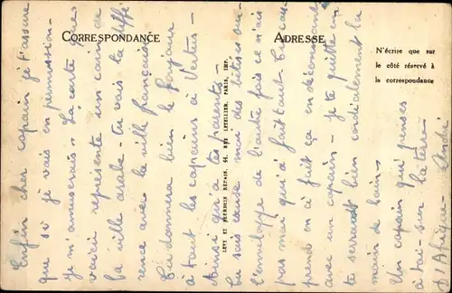 Ak Bizerte Tunesien, Vue generale prise du Fort d'Espagne