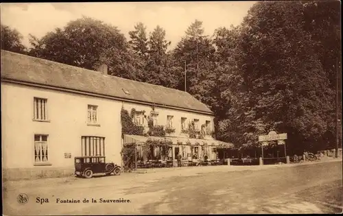 Ak Spa Wallonien Lüttich, Fontaine de la Sauveniére