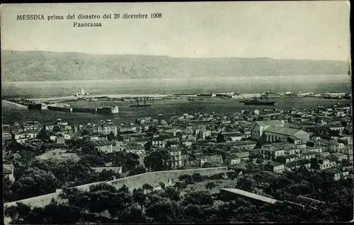 Ak Messina Sizilien, Panorama