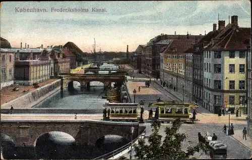 Ak København Kopenhagen Dänemark, Frederiksholms Kanal