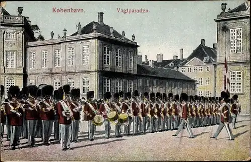 Ak København Kopenhagen Dänemark, Vagtparade