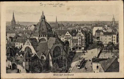 Judaika Ak Dortmund im Ruhrgebiet, Synagoge