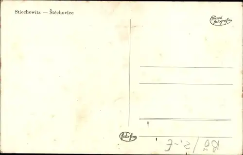 Ak Štěchovice u Prahy Stiechowitz Mittelböhmen, Gesamtansicht