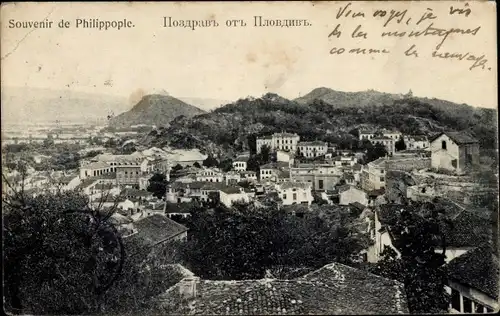 Ak Plovdiv Plowdiw Bulgarien, Gesamtansicht