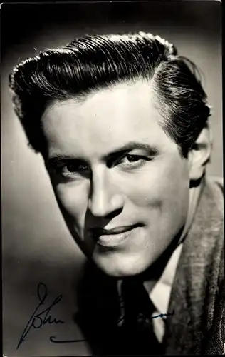 Foto Schauspieler John McCallum, Portrait, Autogramm