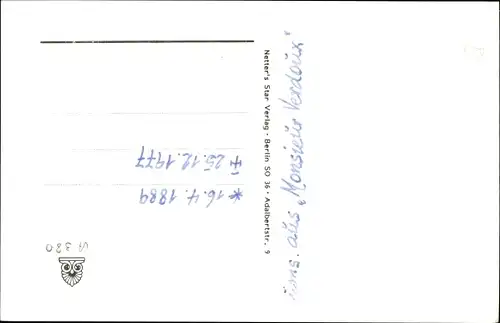 Ak Schauspieler Charlie Chaplin, Portrait